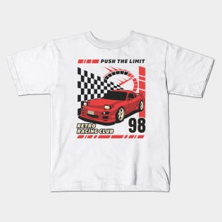 Retro Street Racing Club Kids T-Shirt